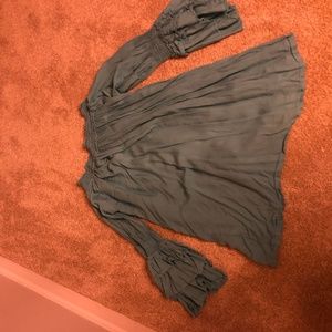 Womens off the shoulder shirt